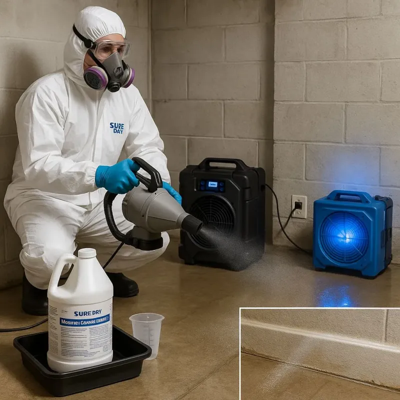 Sanitization and Odor Removal process in Sampson County, NC